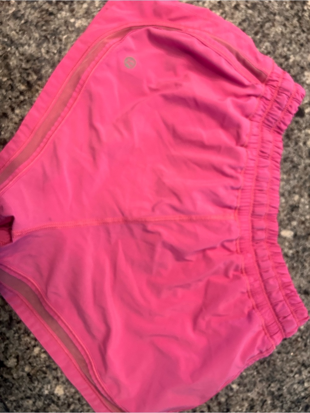 lululemon athletica Vibrant Pink Running Shorts